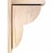 Ekena Millwork Crestline Smooth Corbel w/Backplate, Douglas Fir, 7 1/2"W x 10"D x 14"H COR08X10X14CRE01SDF - alternate 4